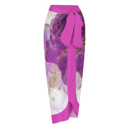 Fashion Printed One Piece Swimsuit And Cover Up 2306102469