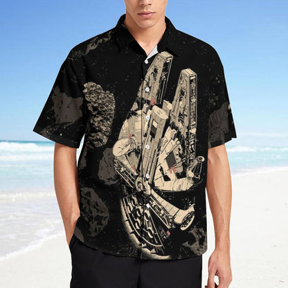 Men's Fashion Casual Printed Short Sleeve Shirts 2306101501