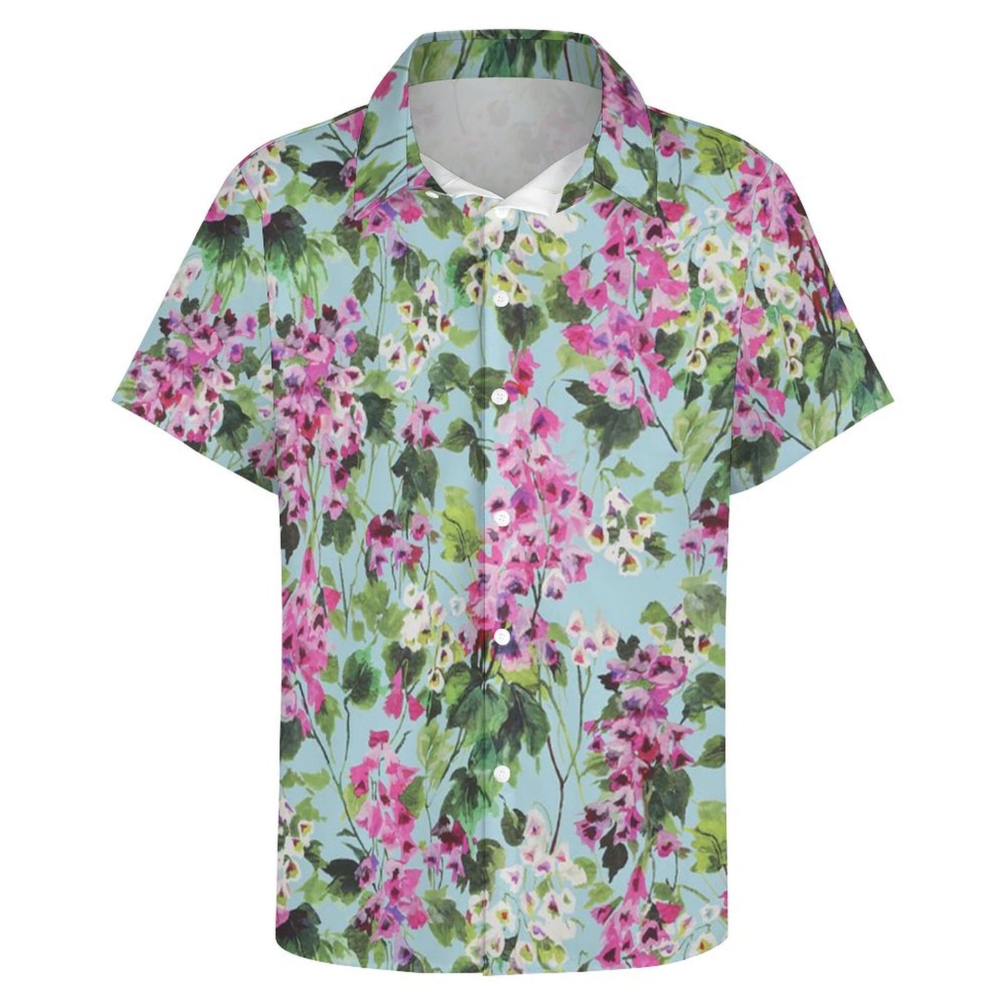 Men's Fashion Casual Printed Short Sleeve Shirts 2305107082
