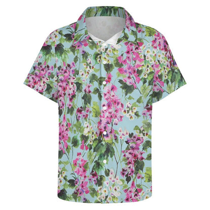 Men's Fashion Casual Printed Short Sleeve Shirts 2305107082