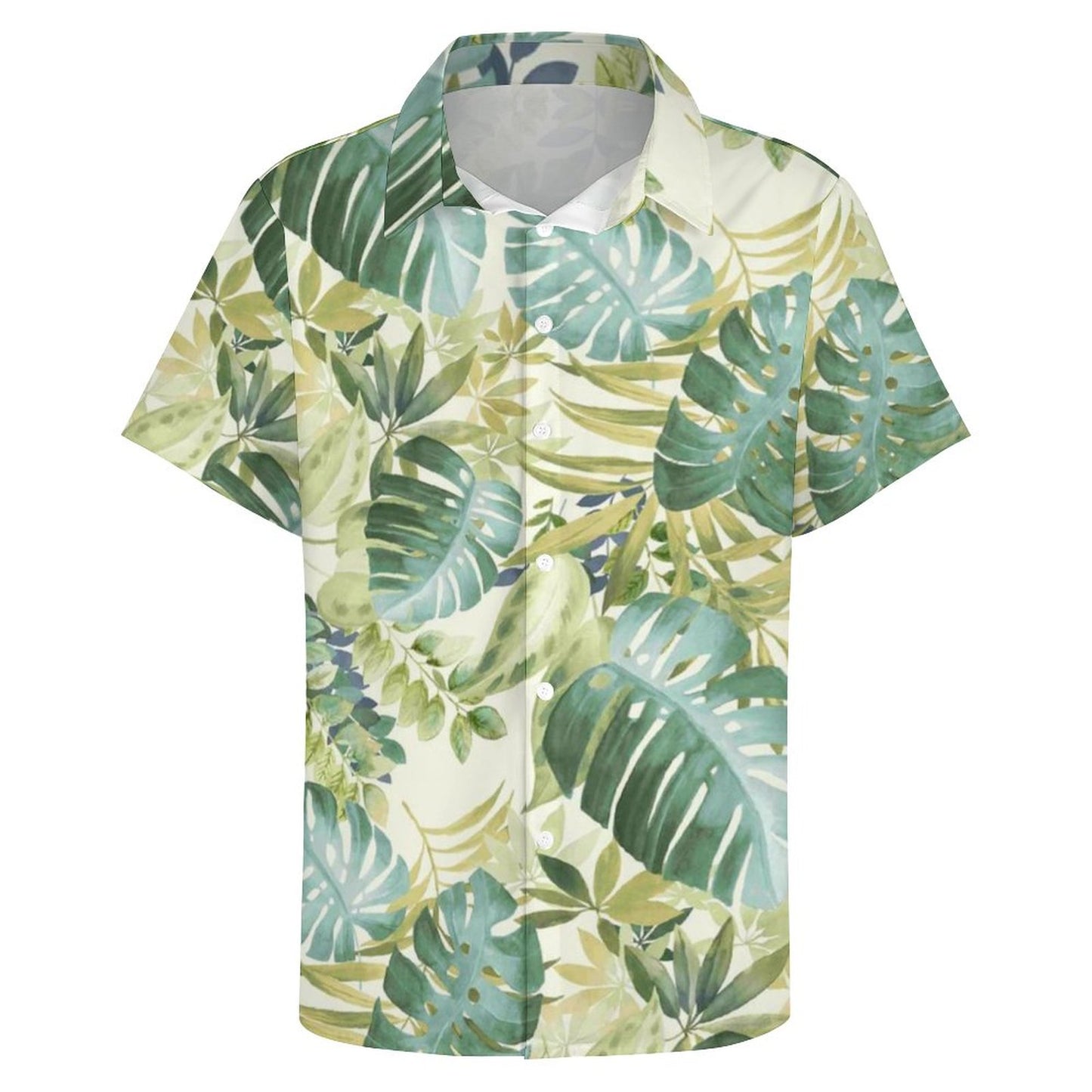 Men's Hawaiian Print Resort Shirt 2305101466