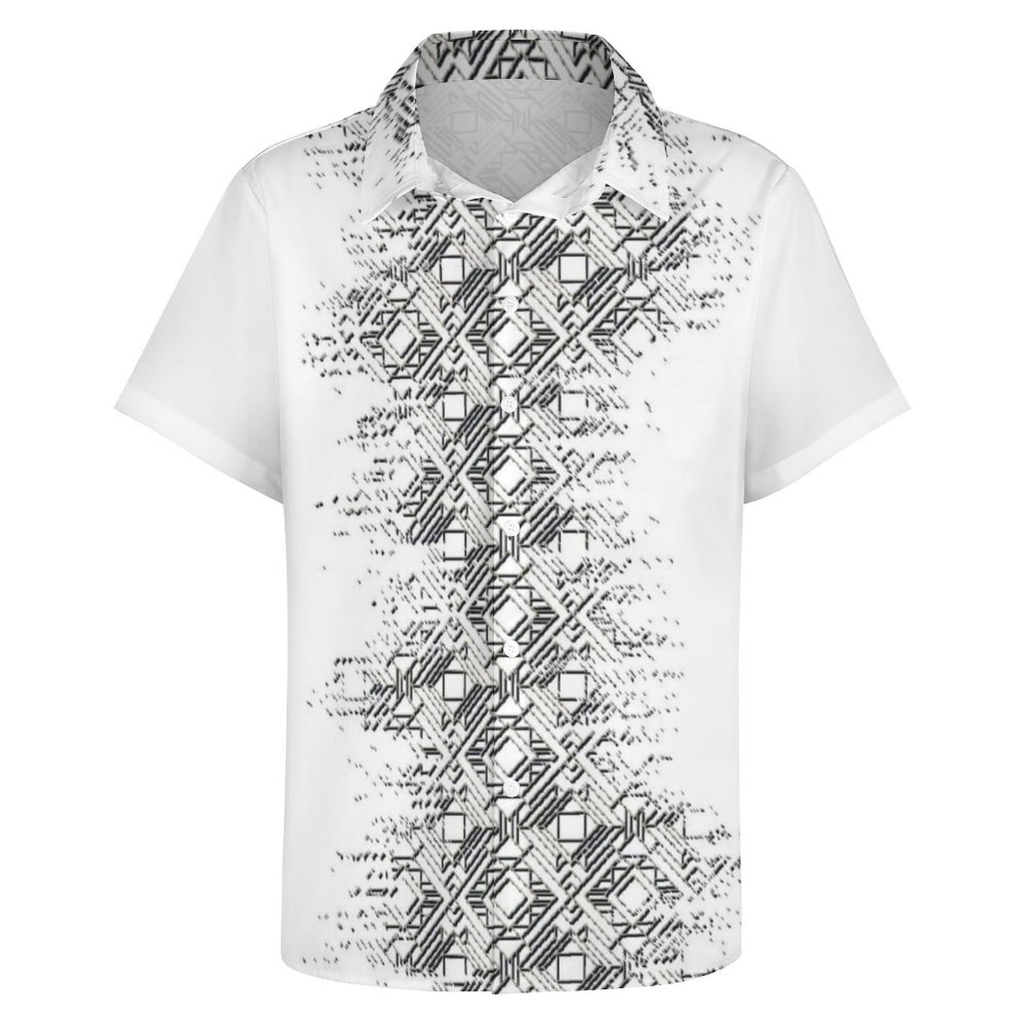 Men's Fashion Casual Printed Short Sleeve Shirts 2306102199