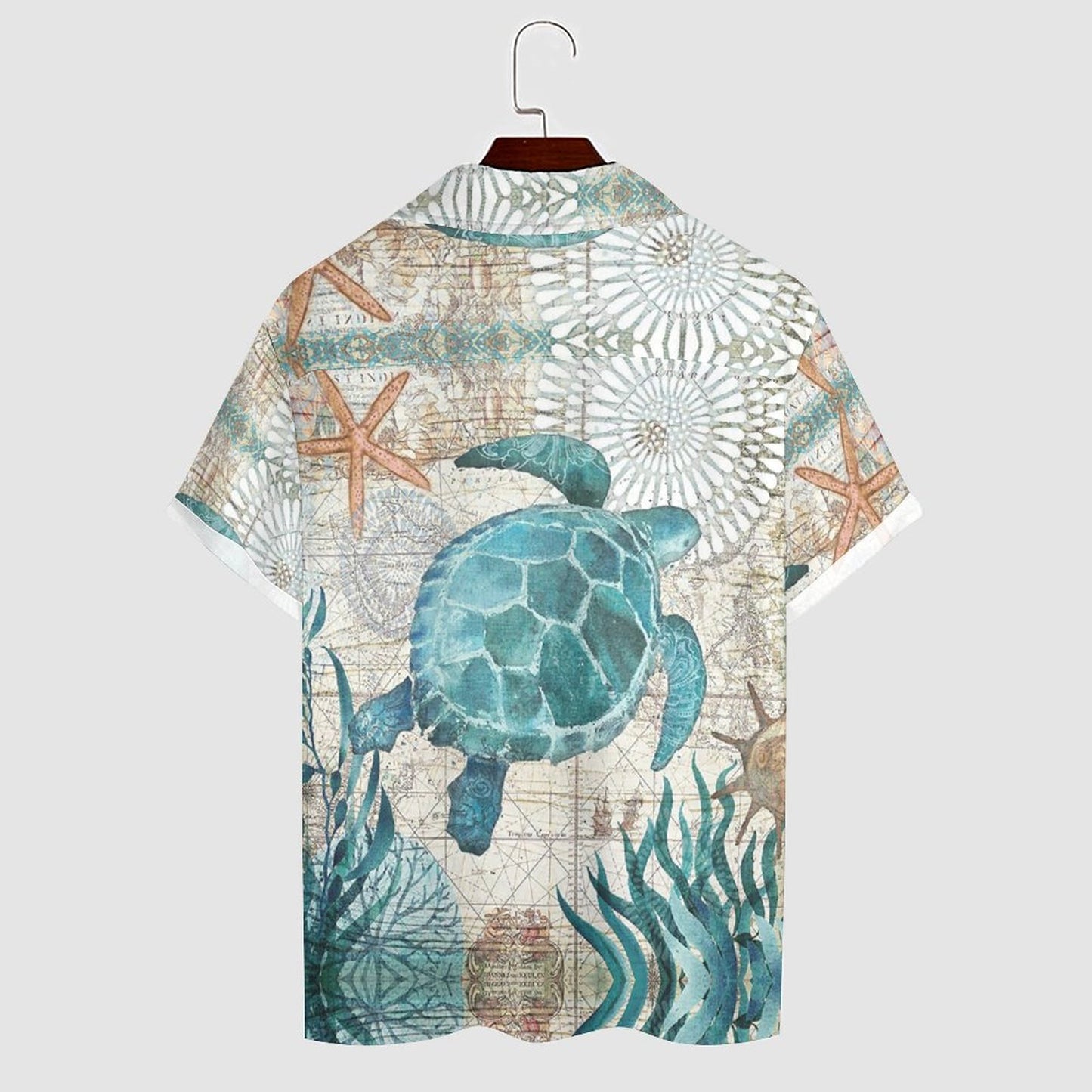 Men's Hawaiian Casual Short Sleeve Shirt 2305102626