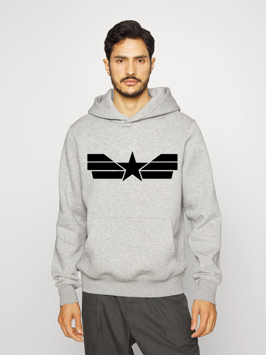 Unisex Fashion Casual Marvel Super Hero Printed Hoodie