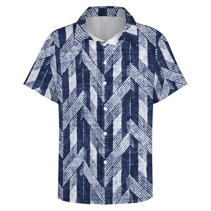 Men's Fashion Casual Printed Short Sleeve Shirts 2306105117