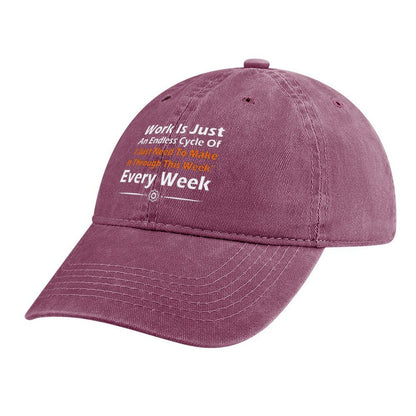 JOC Washed Denim Baseball Cap 2305102541