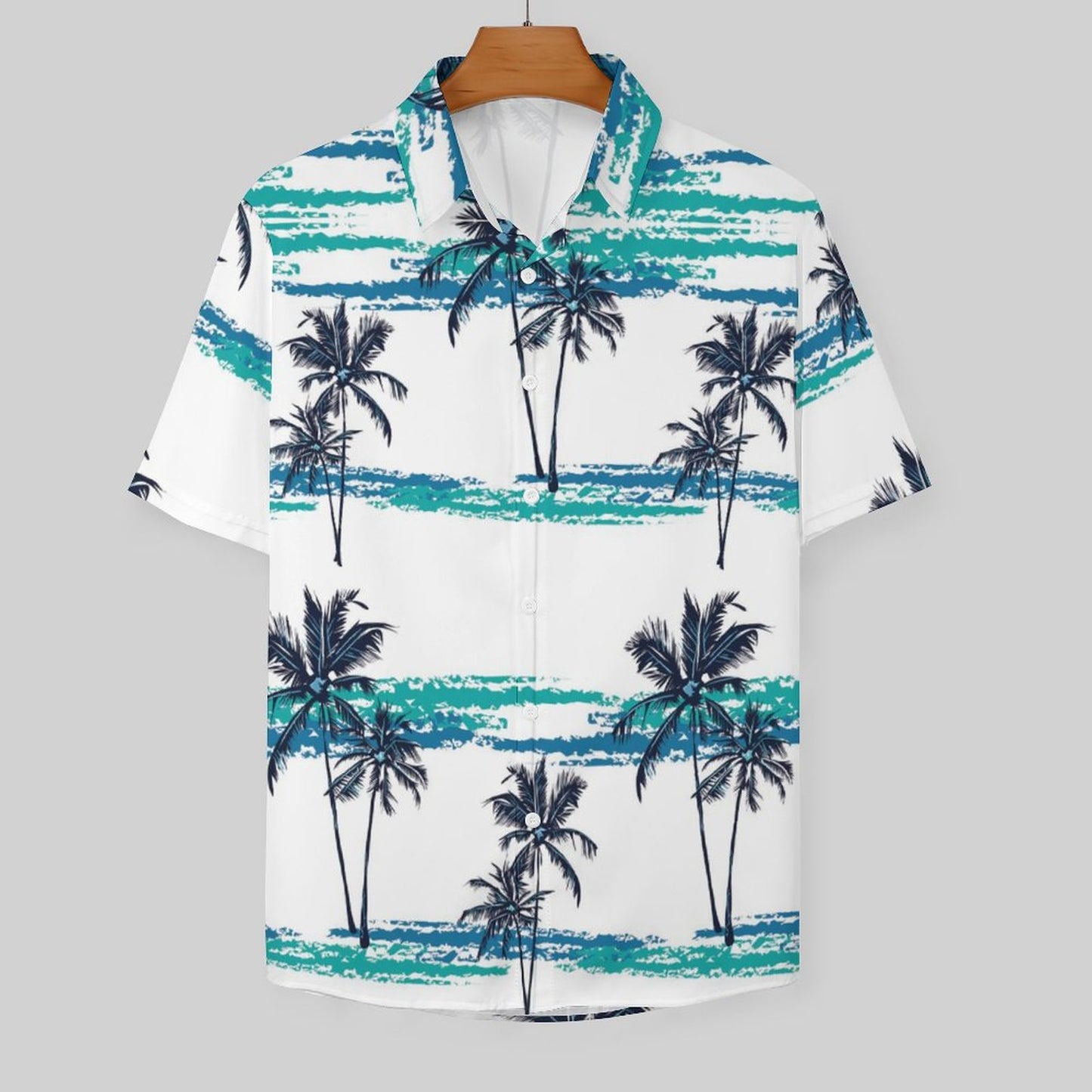Men's Hawaiian Print Resort Shirt 2305106119