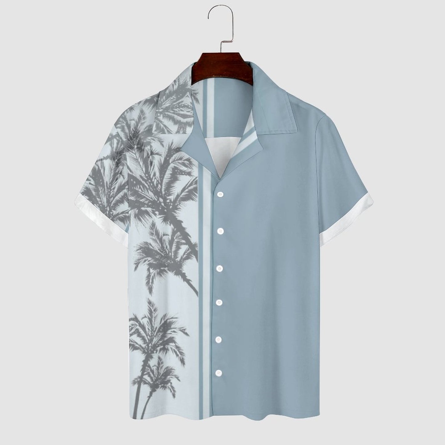 Men's Hawaiian Print Casual Shirt 2304106949