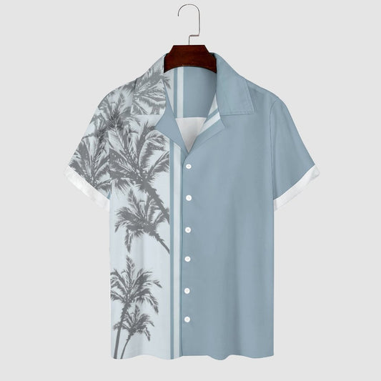 Men's Hawaiian Print Casual Shirt 2304106949