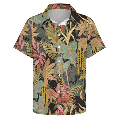 Men's Hawaiian Print Resort Shirt 2305101465