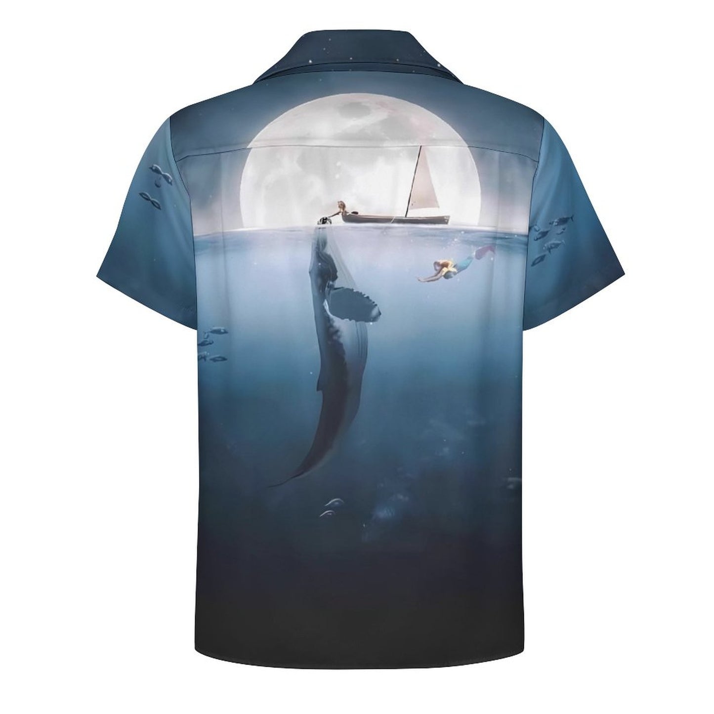 Men's Hawaiian Print Casual Shirt 2304109840