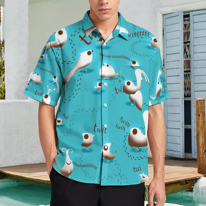 Men's Hawaiian Casual Short Sleeve Shirt 2306103516