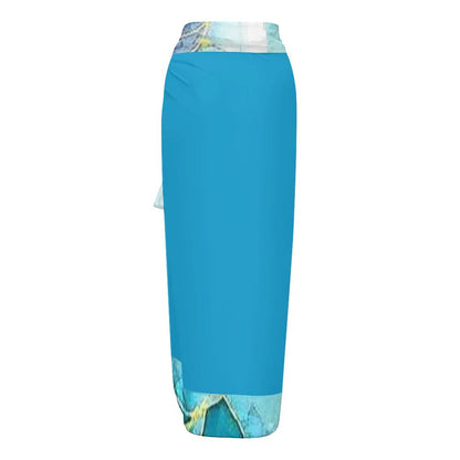 Fashion Printed One Piece Swimsuit And Cover Up 2306102467