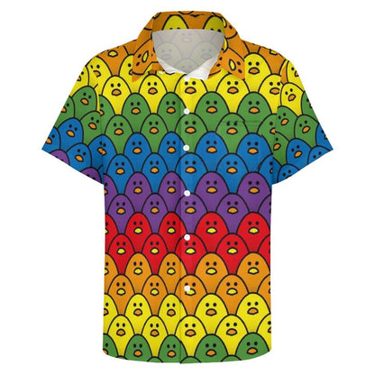 Men's Hawaiian Casual Short Sleeve Shirt 2306103345