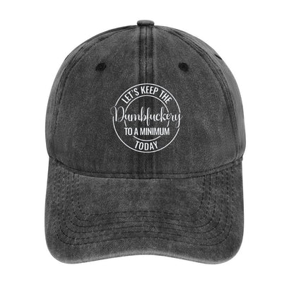 JOC Washed Denim Baseball Cap 2305101645