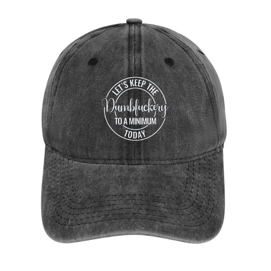 JOC Washed Denim Baseball Cap 2305101645