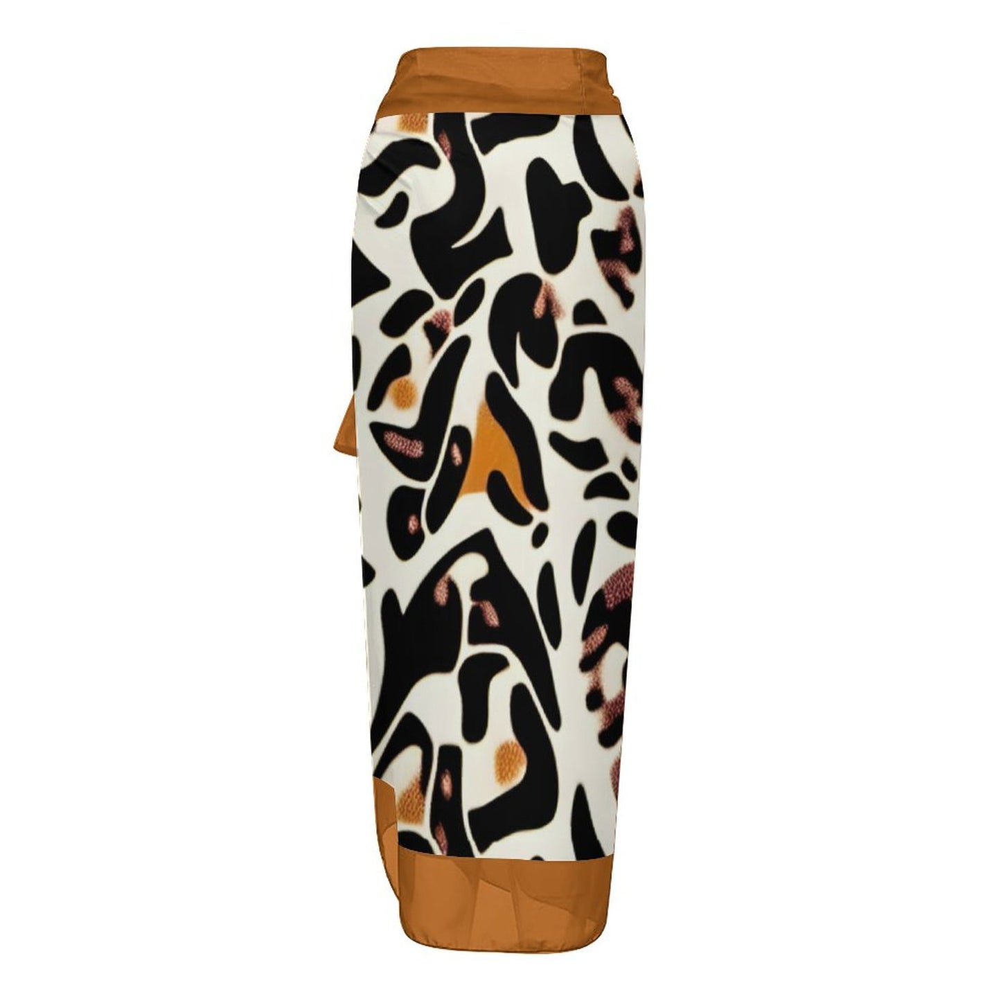 Casual Printed One-Piece Swimsuit And Cover Up 2305102497