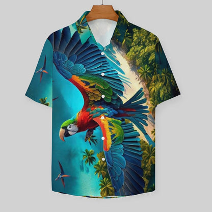 Men's Fashion Casual Printed Short Sleeve Shirts 2306100802