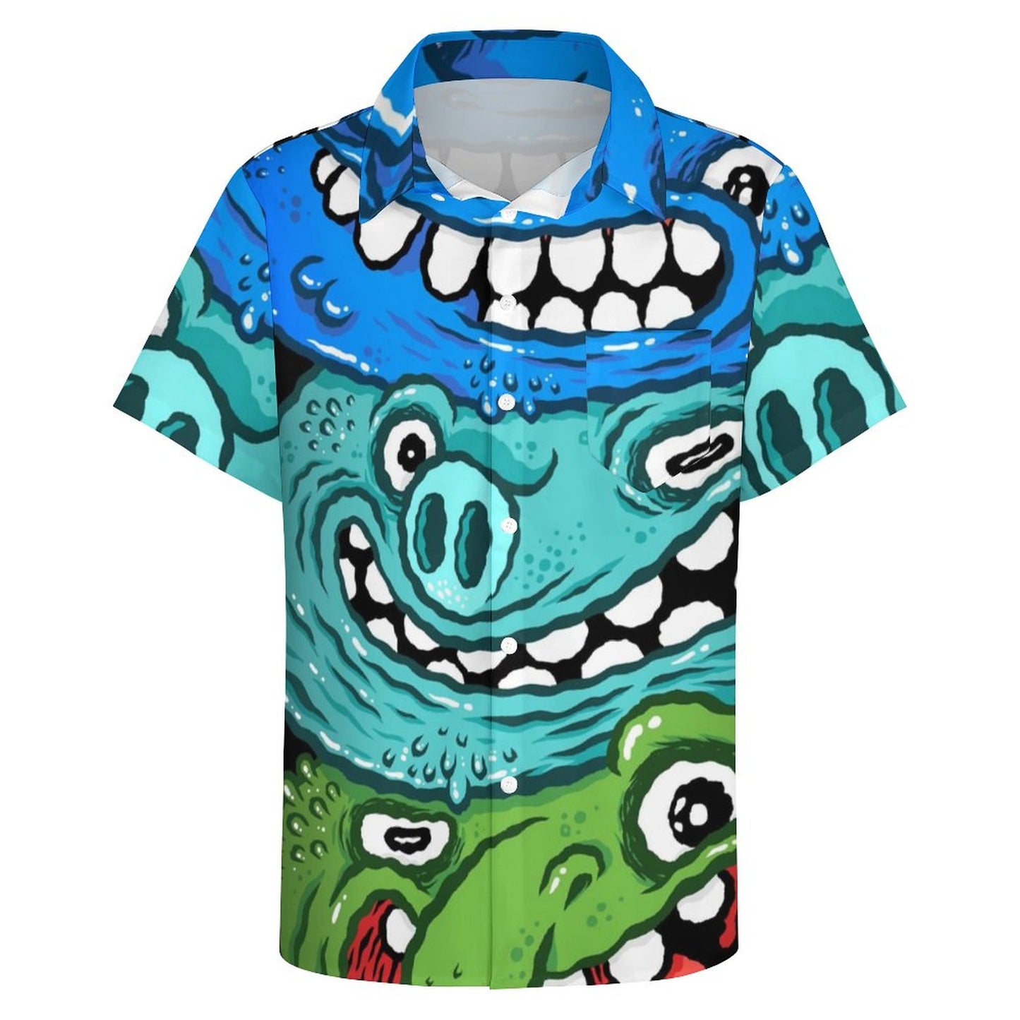 Men's Hawaiian Casual Short Sleeve Shirt 2306103695