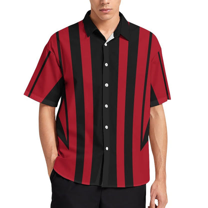 Men's Fashion Casual Printed Short Sleeve Shirts 2306105302
