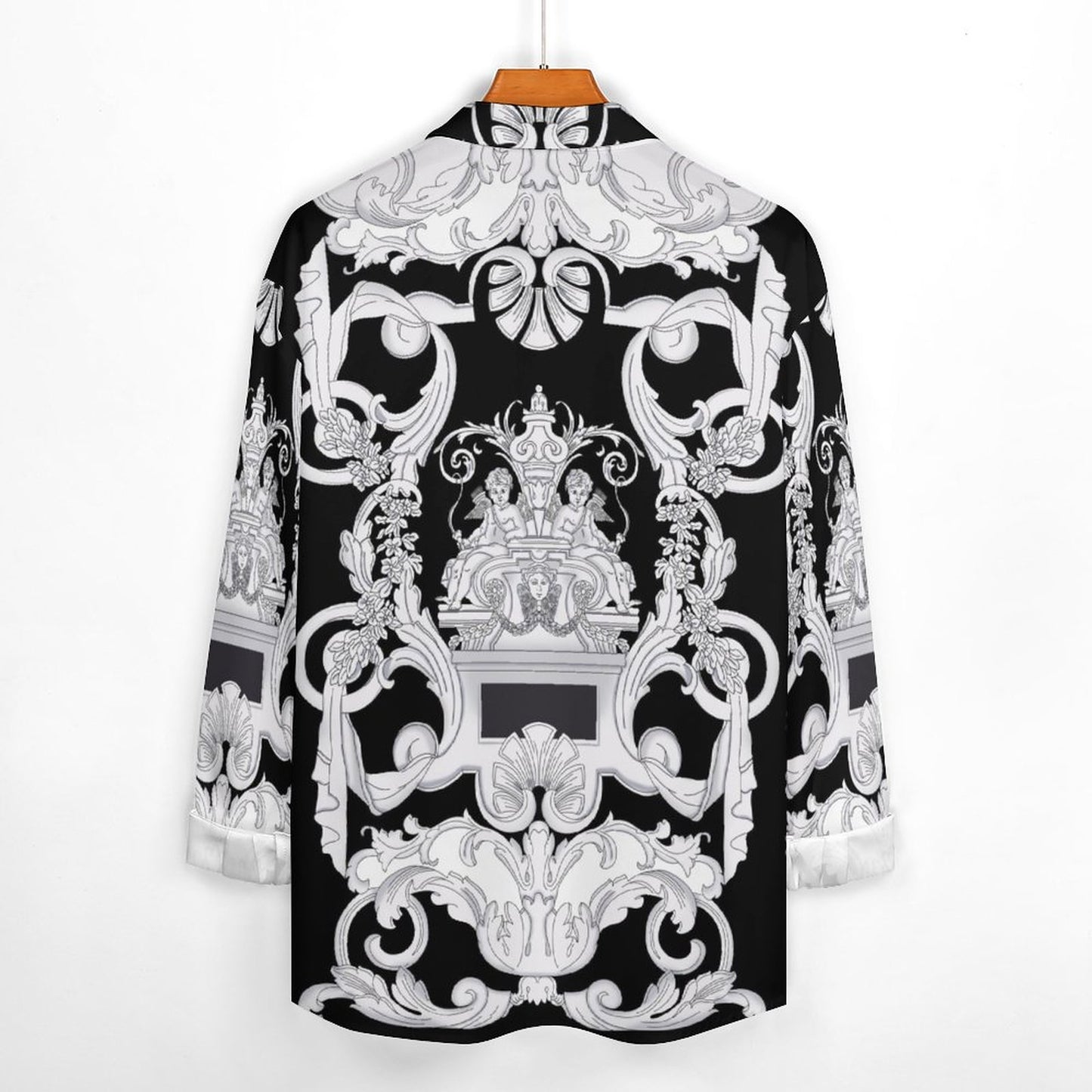 Men's Casual Printed Long Sleeve Shirt 2306103082