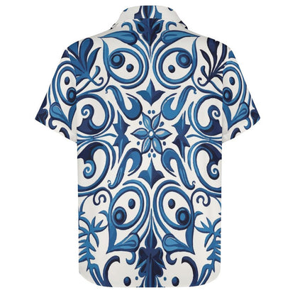 Men's Fashion Casual Printed Short Sleeve Shirts 2306100440