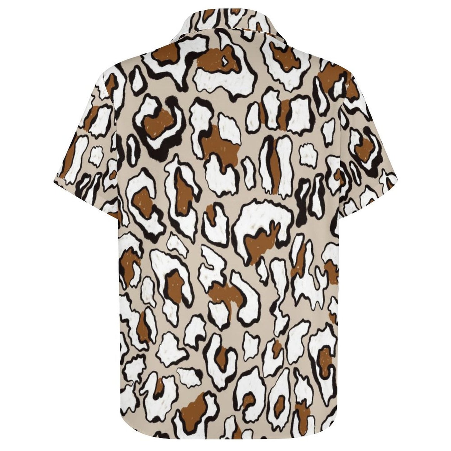 Men's Fashion Casual Printed Short Sleeve Shirts 2306104053