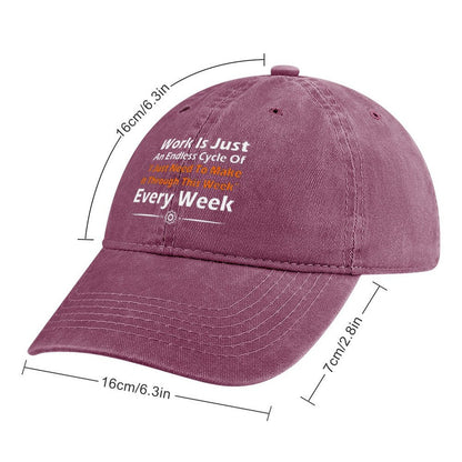 JOC Washed Denim Baseball Cap 2305102541