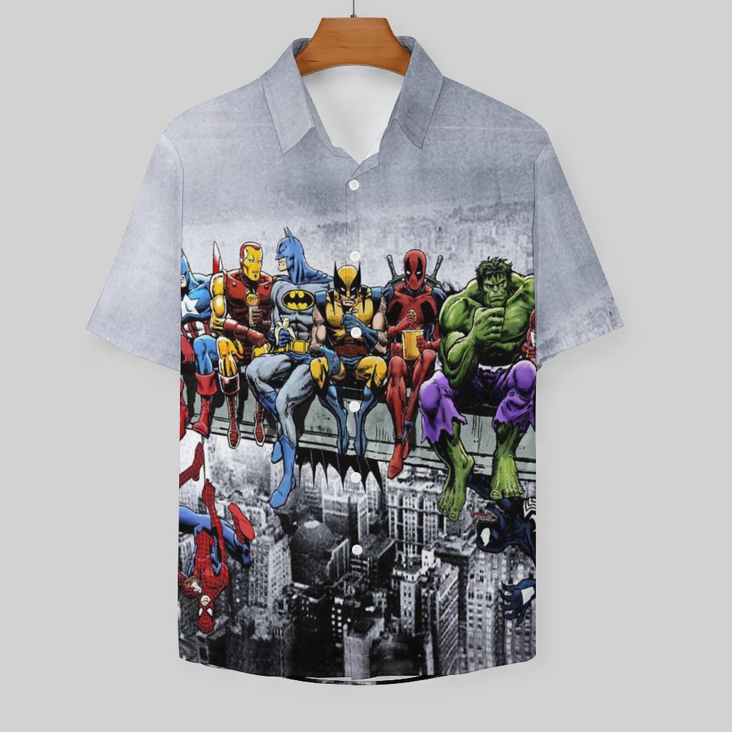 Men's Fashion Casual Printed Short Sleeve Shirts 2306104354