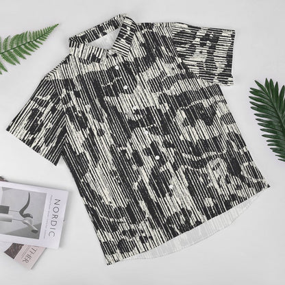 Men's Hawaiian Casual Short Sleeve Shirt 2306105273