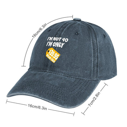 JOC Washed Denim Baseball Cap 2305102816