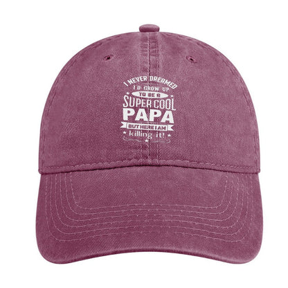 JOC Washed Denim Baseball Cap 2305102547