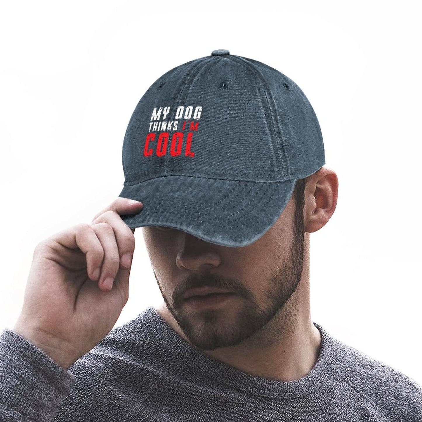 JOC Washed Denim Baseball Cap 2305102813