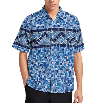 Men's Fashion Casual Printed Short Sleeve Shirts 2306101891