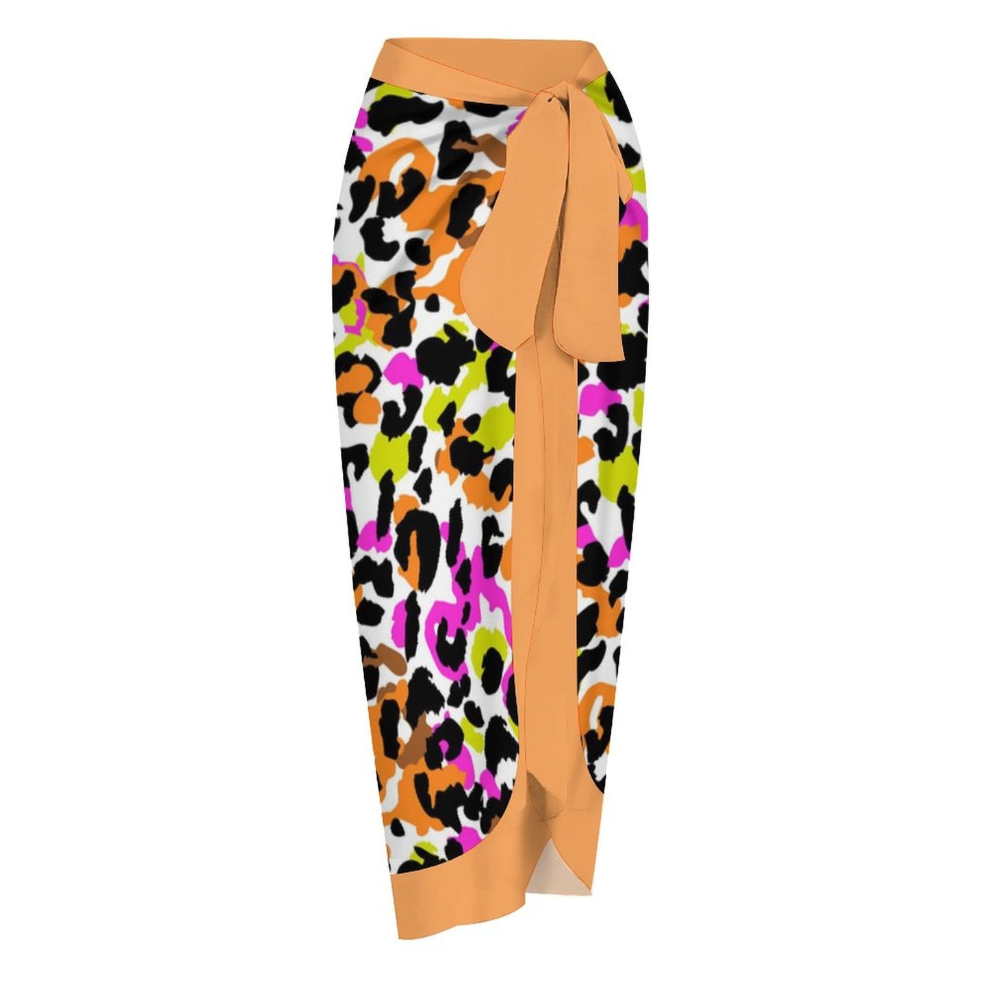 Casual Printed One-Piece Swimsuit And Cover Up 2305102676