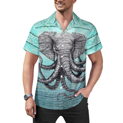 Men's Hawaiian Casual Short Sleeve Shirt 2305105102