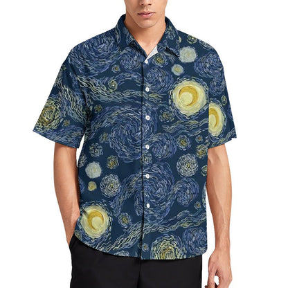 Men's Hawaiian Print Resort Shirt 2305101771
