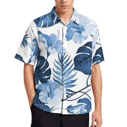 Men's Hawaiian Print Resort Shirt 2305101472