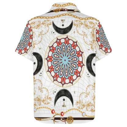 Men's Fashion Casual Printed Short Sleeve Shirts 2306101350