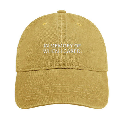 JOC Washed Denim Baseball Cap 2305102542