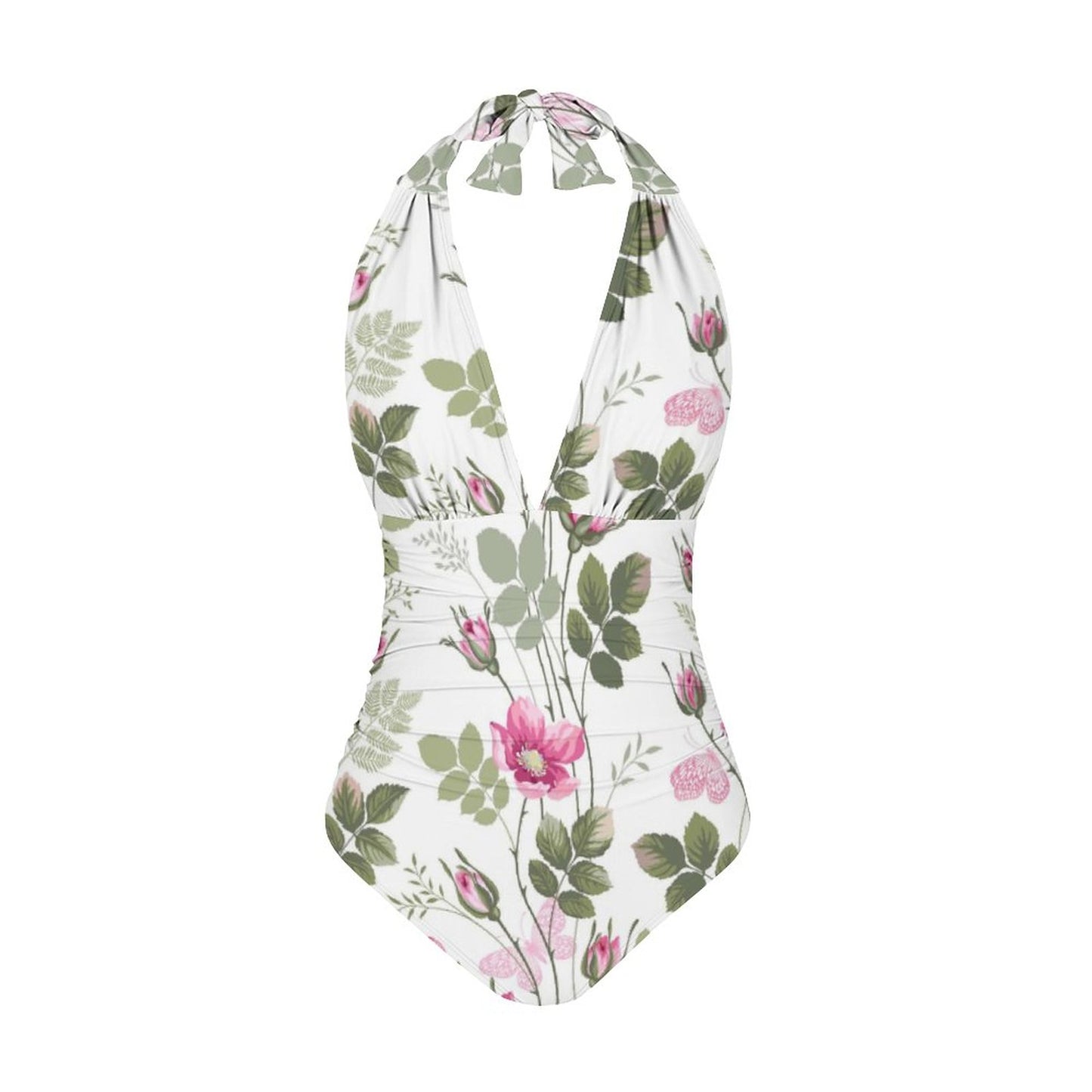 Casual Printed One Piece Swimsuit And Cover Up 2306102459