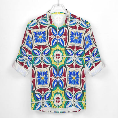Men's Casual Printed Long Sleeve Shirt 2306103085