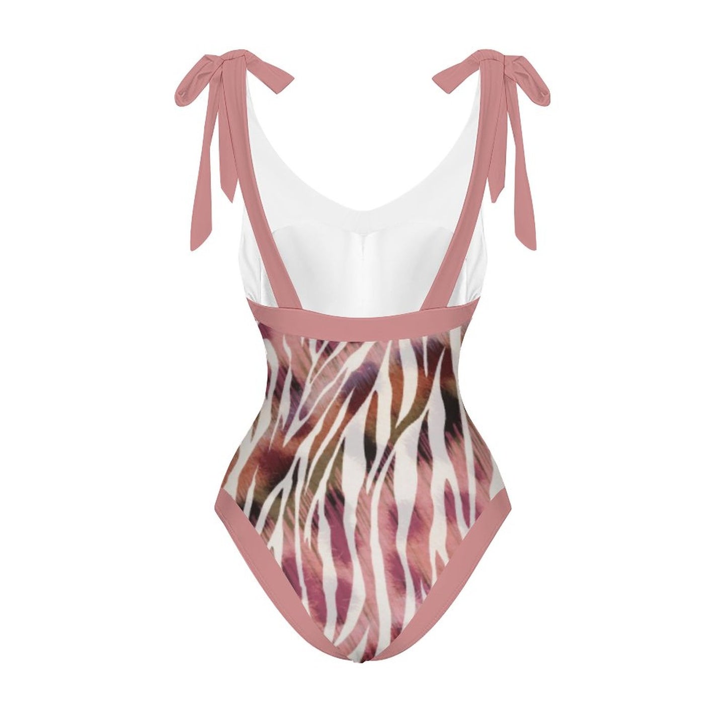 Casual Printed One-Piece Swimsuit And Cover Up 2305102669