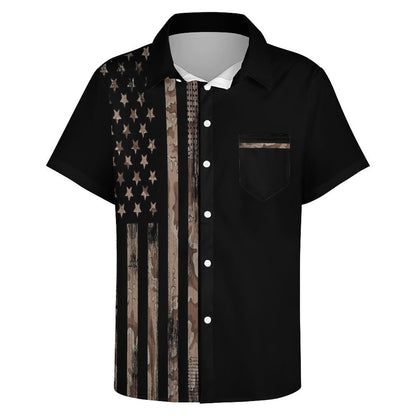 Men's Hawaiian Casual Short Sleeve Shirt 2306103351