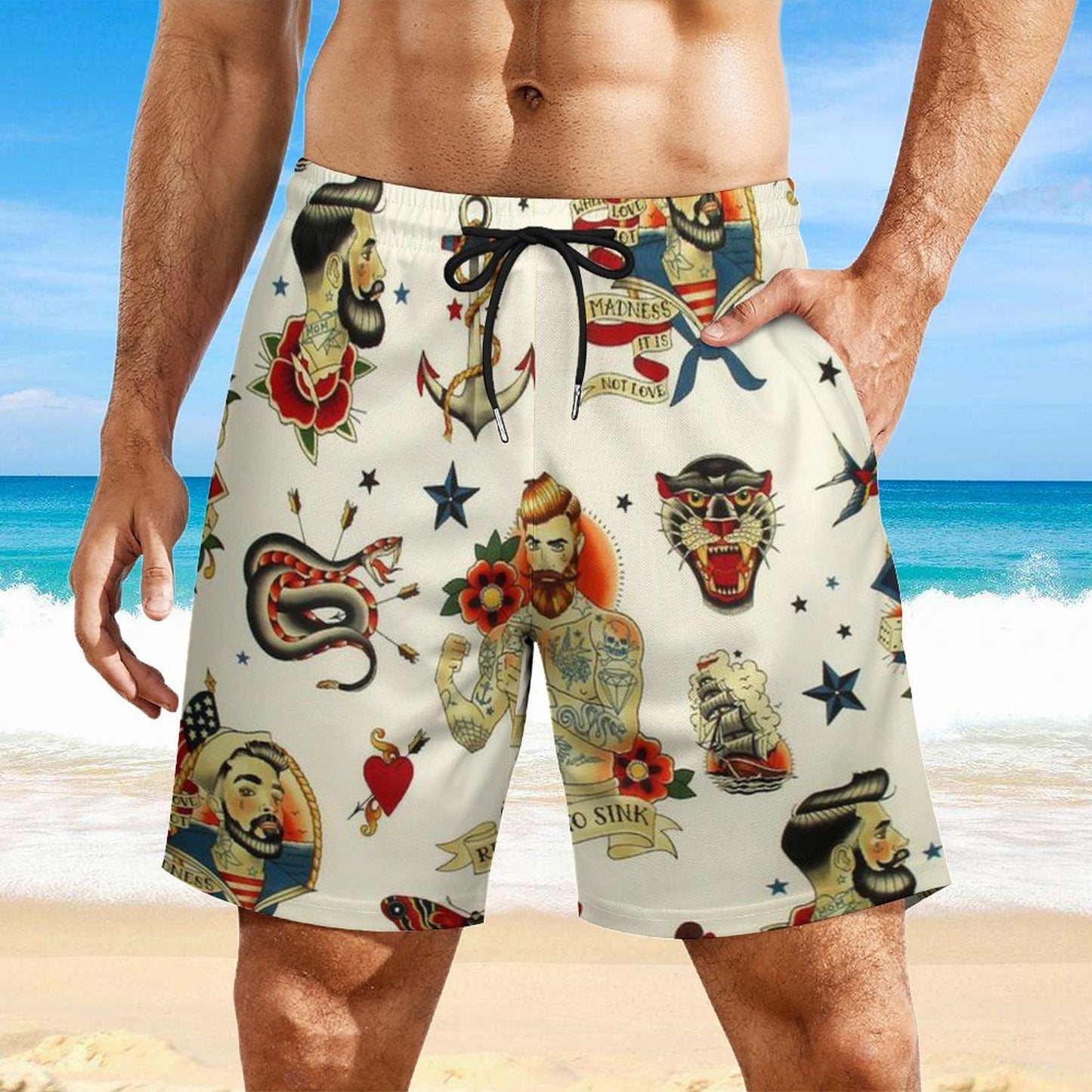 Men's sports fashion beach shorts 2304103705