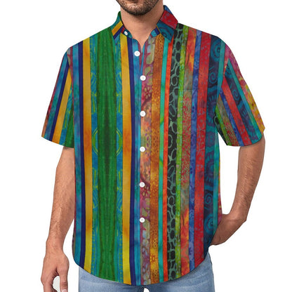 Men's Hawaiian Casual Short Sleeve Shirt 2306104246
