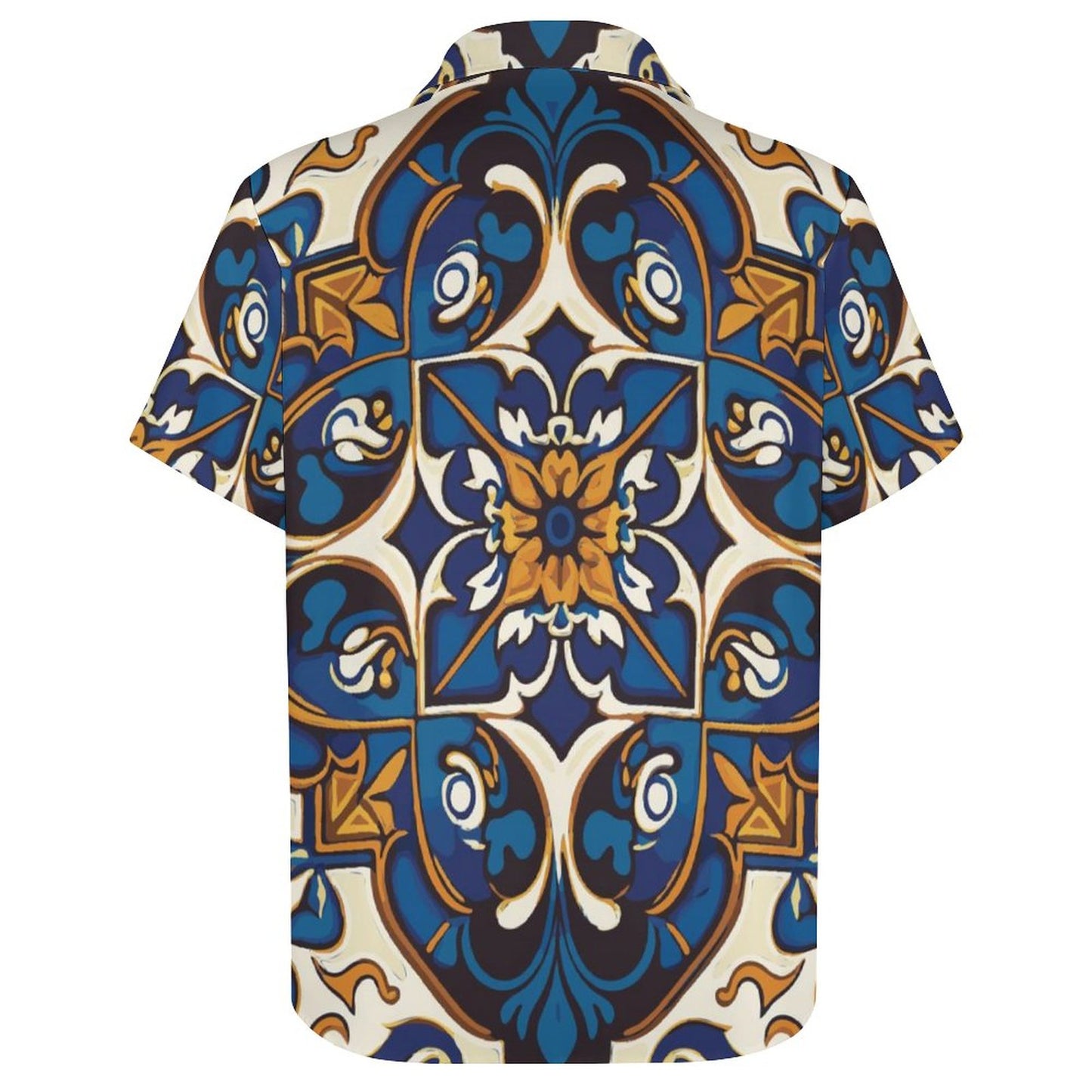 Men's Fashion Casual Printed Short Sleeve Shirts 2306100438