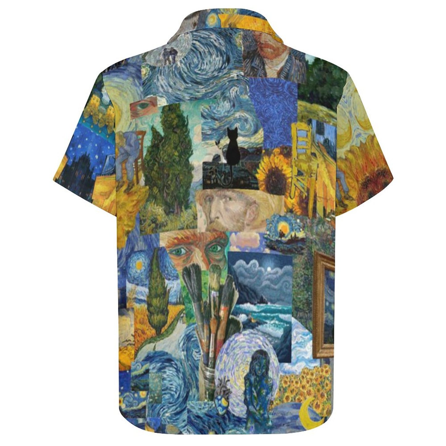 Men's Hawaiian Print Resort Shirt 2305101772