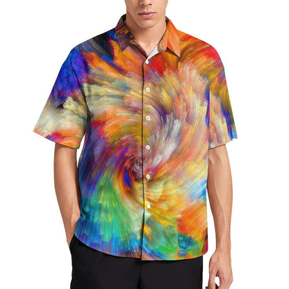Men's Hawaiian Print Resort Shirt 2304109196