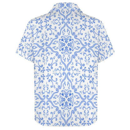 Men's Fashion Casual Printed Short Sleeve Shirts 2306100451